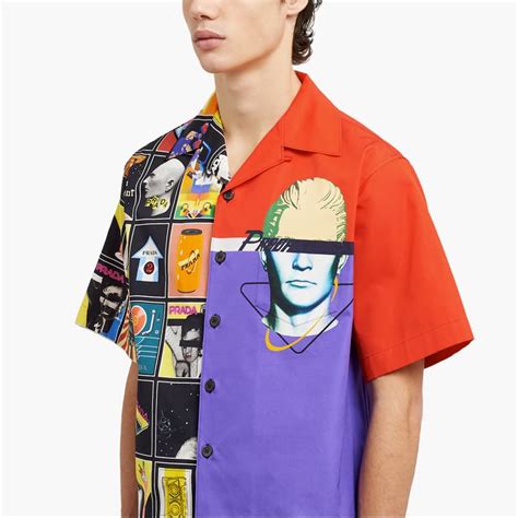 prada double match bowling shirt|prada bowling shirt sale.